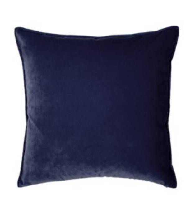 Picture of Franklin Velvet - Indigo -  Pillow - 22" x 22"