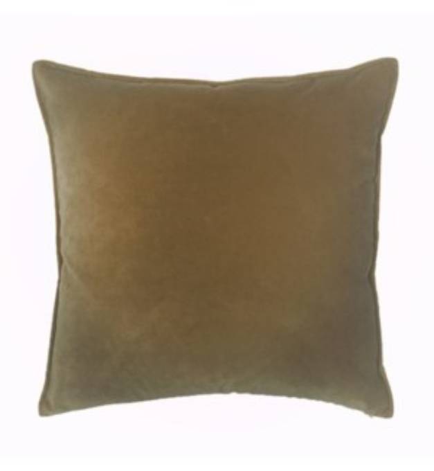 Picture of Franklin Velvet - Java -  Pillow - 22" x 22"
