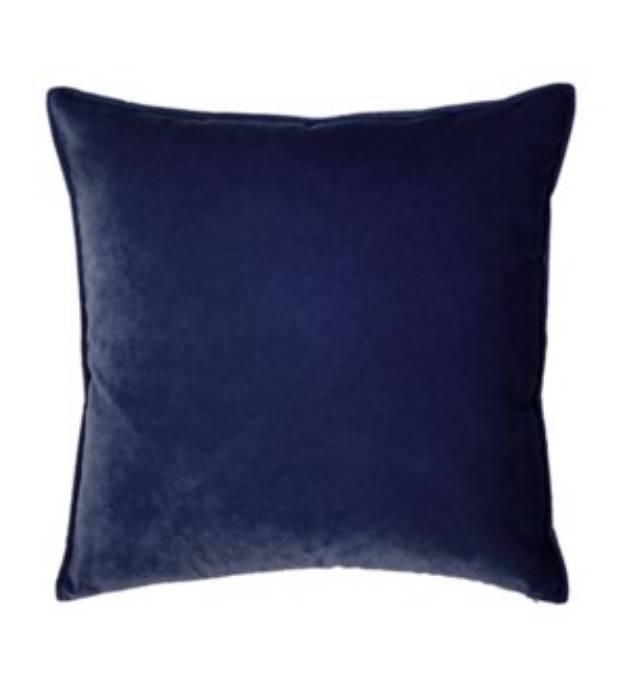 Picture of Franklin Velvet - Lapis -  Pillow - 22" x 22"