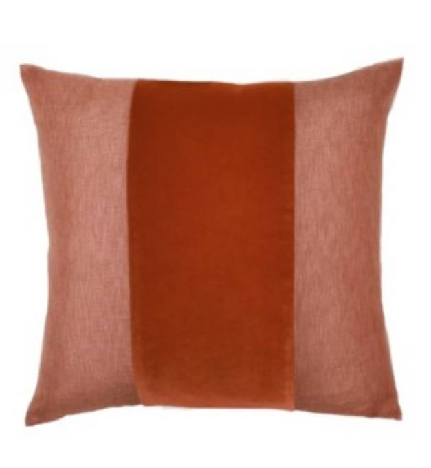 Picture of Franklin Velvet - Marmalade -  BAND Pillow - 22" x 22"