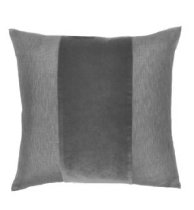 Picture of Franklin Velvet - Platinum -  BAND Pillow - 22" x 22"