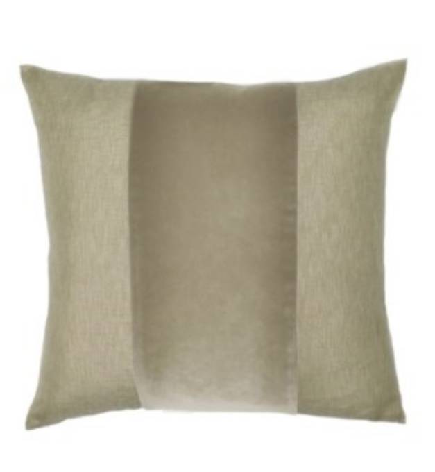 Picture of Franklin Velvet - Taupe -  BAND Pillow - 22" x 22"