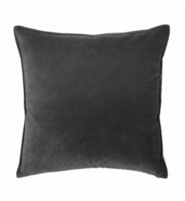Picture of Franklin Velvet - Thundercloud -  Pillow - 22" x 22"