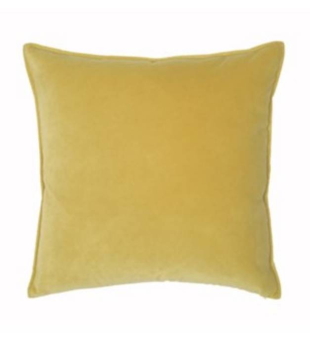 Picture of Franklin Velvet - Tumeric -  Pillow - 22" x 22"