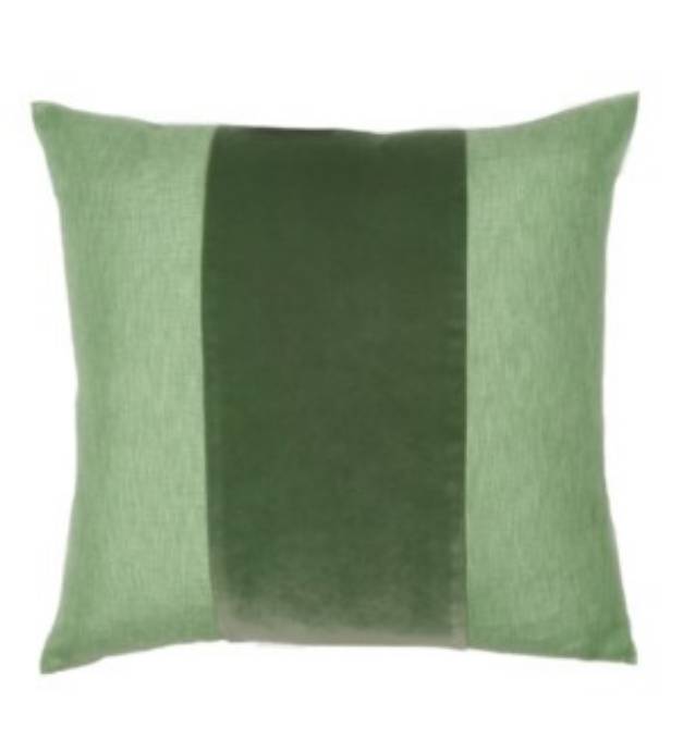 Picture of Franklin Velvet - Vert Lichen -  BAND Pillow - 22" x 22"
