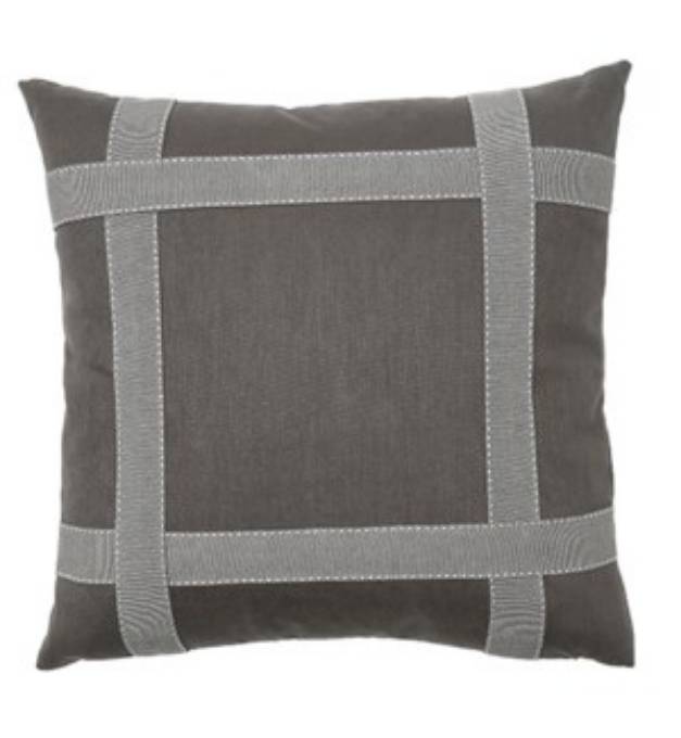 Picture of Bradford Tape Pillow - Graphite