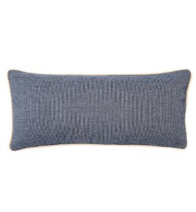 Picture of Stone Velvet Piping Pillow - Addison