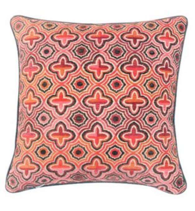Picture of Faux Leather Piping Pillow - Trondheim