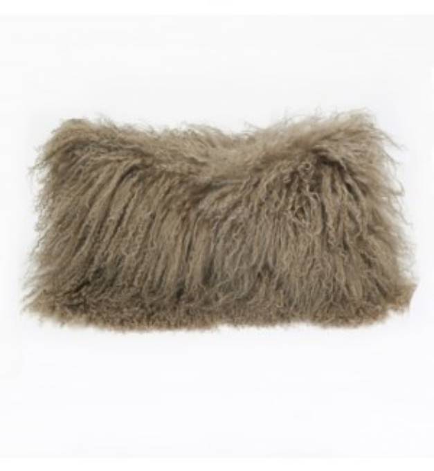 Picture of Tibetan Lamb Stone Pillow - 10"x 18"