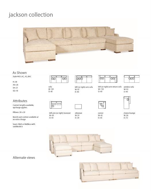 Picture of 43 JACKSON SECTIONAL