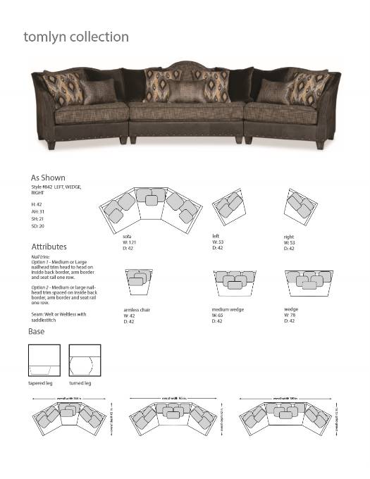 Picture of 842 TOMLYN SECTIONAL