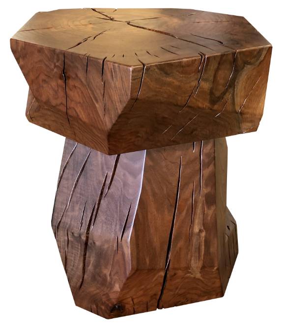 Picture of WALNUT CIGARETTE TABLE