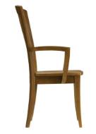 Picture of MODEL 23 ARM CHAIR WOOD SEAT