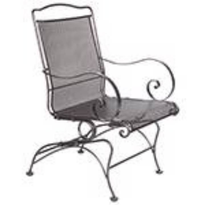Picture of COIL SPRING DINING ARM CHAIR