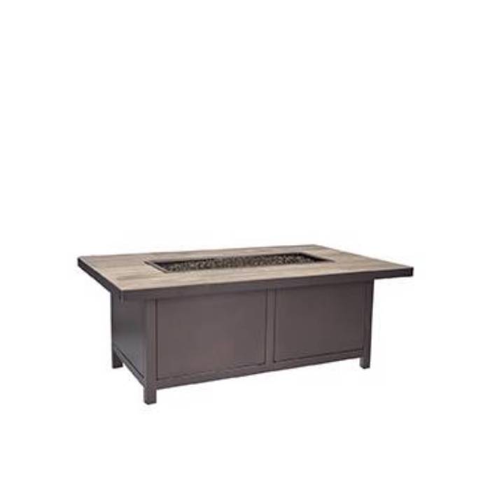 Picture of 30" X 50" OCCASIONAL HEIGHT ELBA ALUMINUM FIRE PIT