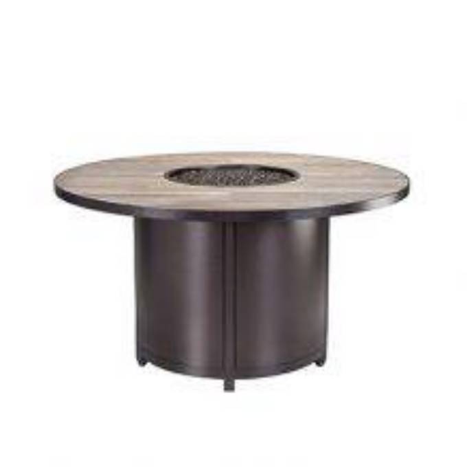 Picture of 54" RD. DINING HEIGHT ELBA ALUMINUM FIRE PIT