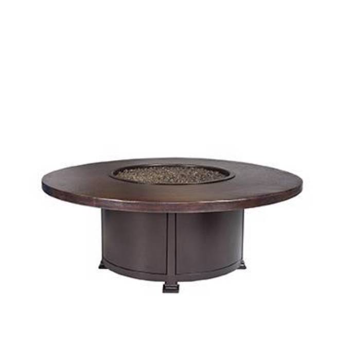 Picture of 54" RD. OCCASIONAL HEIGHT HAMMERED COPPER FIRE PIT