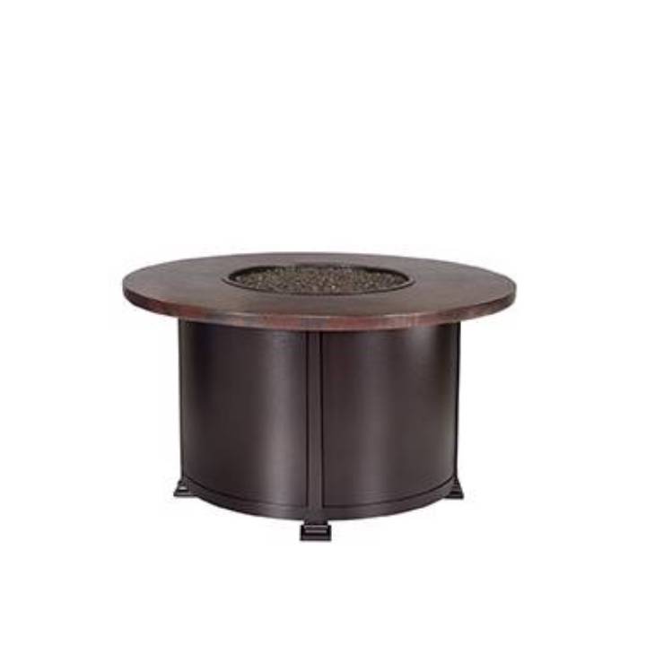 Picture of 42" RD. CHAT HEIGHT HAMMERED COPPER FIRE PIT