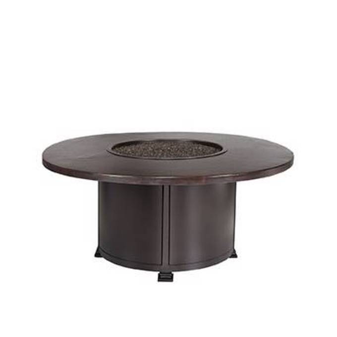 Picture of 54" RD. CHAT HEIGHT HAMMERED COPPER FIRE PIT