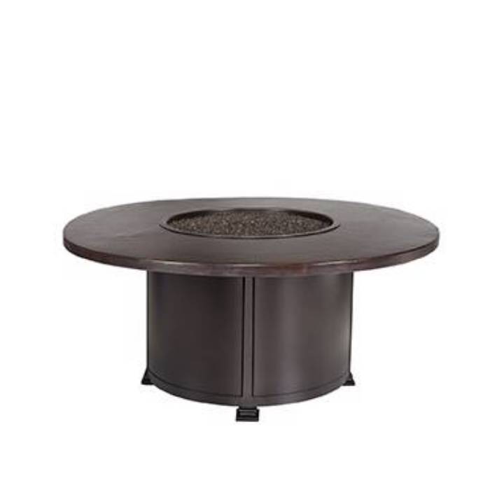 Picture of 54" RD. CHAT HEIGHT HAMMERED COPPER FIRE PIT