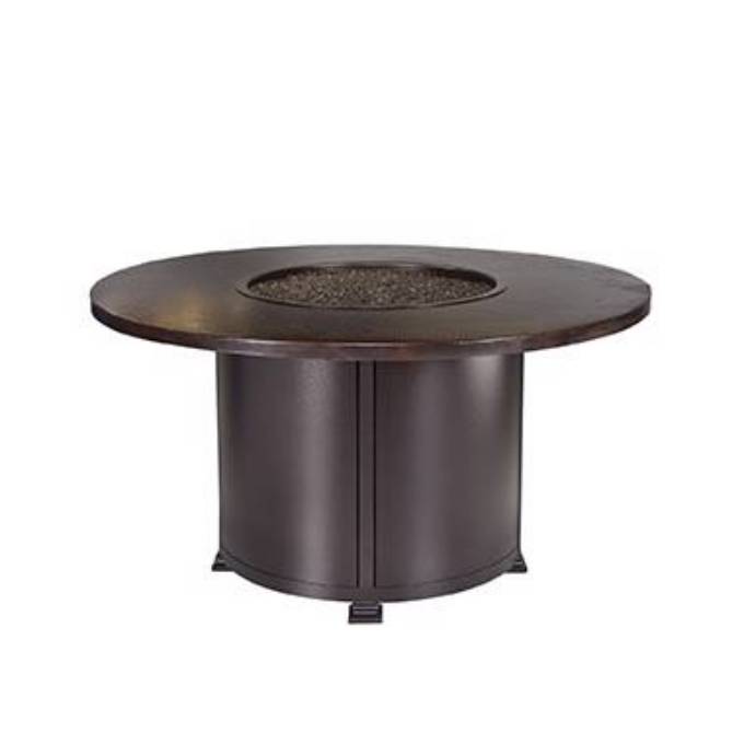 Picture of 54" RD. DINING HEIGHT HAMMERED COPPER FIRE PIT