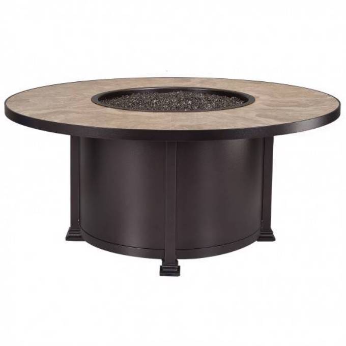 Picture of 54" RD. CHAT HEIGHT SANTORINI FIRE PIT