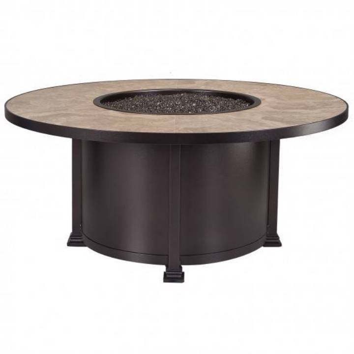Picture of 54" RD. CHAT HEIGHT SANTORINI FIRE PIT