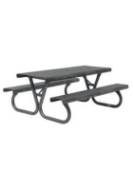 Picture of DISTRICT 6' RECTANGULAR PICNIC TABLE, SQUARE PATTERN