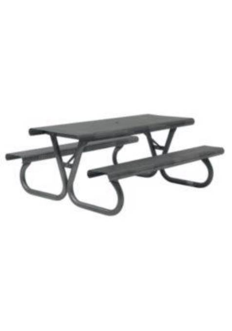 Picture of DISTRICT 6' RECTANGULAR PICNIC TABLE, SQUARE PATTERN