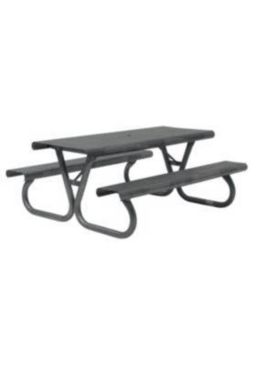 Picture of DISTRICT 6' RECTANGULAR PICNIC TABLE, SQUARE PATTERN
