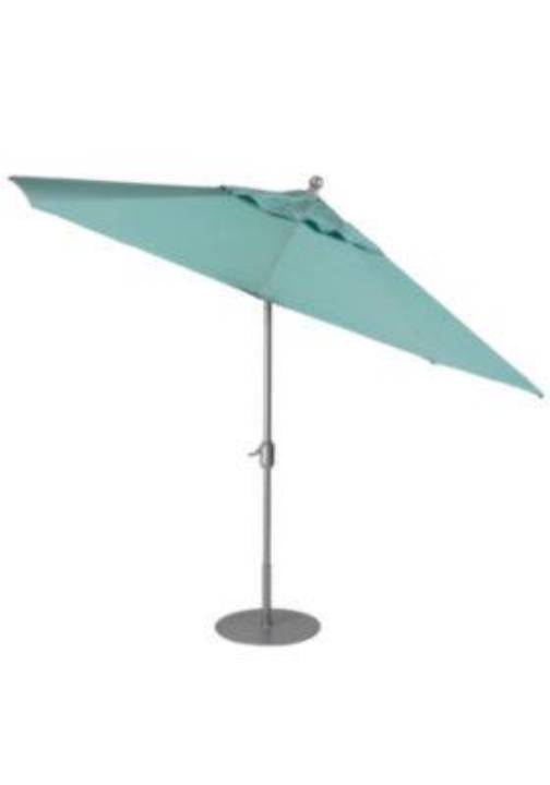 Picture of PORTOFINO II, OVAL 8' X 10' AUTO-TILT, CRANK LIFT UMBRELLA, KD POLE