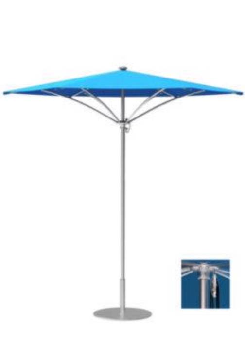 Picture of TRACE, HEXAGON 9' PULLEY LIFT UMBRELLA