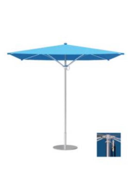 Picture of TRACE, SQUARE 6' PULLEY LIFT UMBRELLA