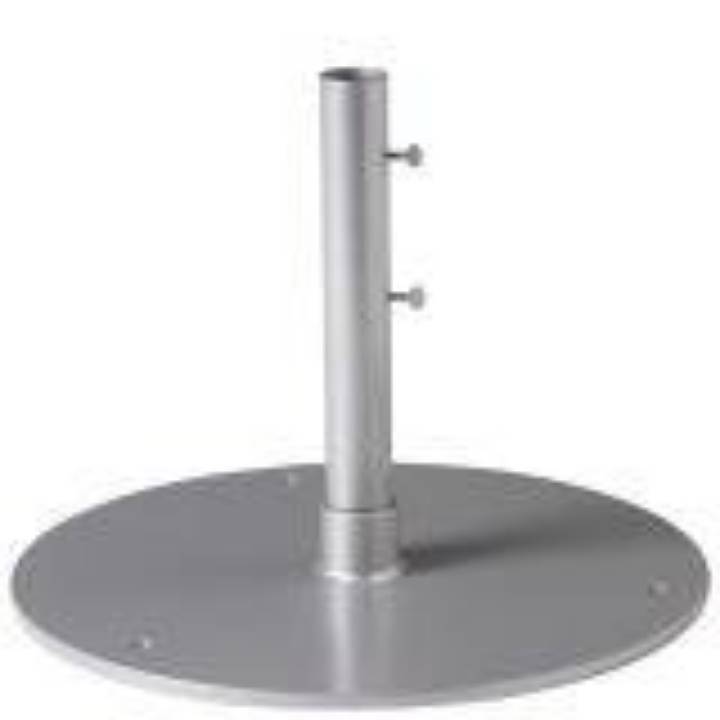 Picture of STEEL PLATE BASE, 24" ROUND, 1.5" POLE, FREE STANDING