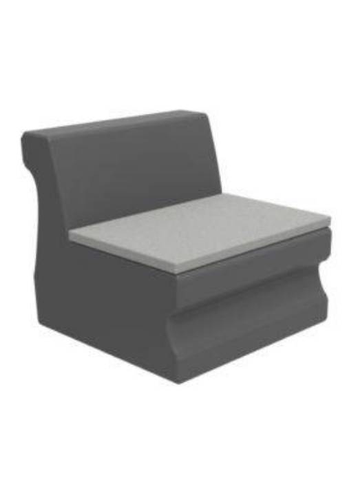 Picture of RADIUS ARMLESS MODULE WITH SEAT PAD