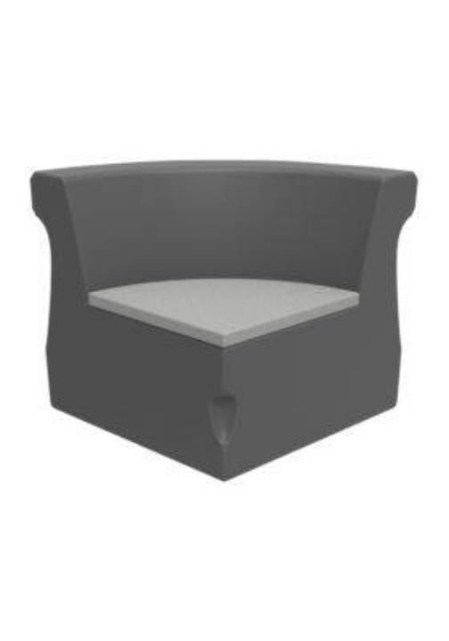 Picture of RADIUS CURVED CORNER MODULE WITH SEAT PAD