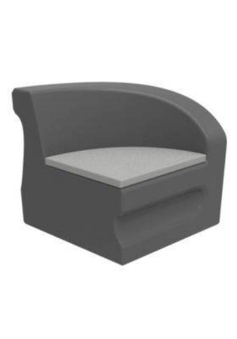 Picture of RADIUS LEFT ARM MODULE WITH SEAT PAD