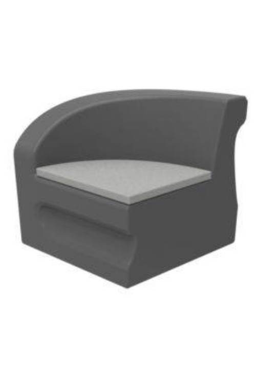 Picture of RADIUS RIGHT ARM MODULE WITH SEAT PAD