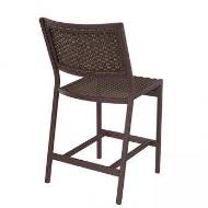 Picture of CABANA CLUB WOVEN ARMLESS COUNTER HEIGHT STOOL