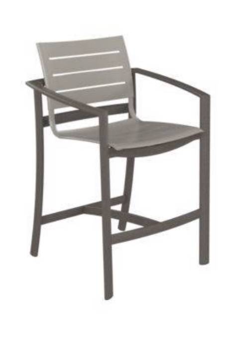 Picture of KOR ALUMINUM SLAT BAR STOOL