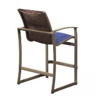 Picture of MAINSAIL PADDED SLING STATIONARY BAR STOOL