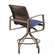 Picture of MAINSAIL PADDED SLING SWIVEL BAR STOOL