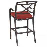 Picture of PALLADIAN STRAP BAR STOOL WITH SEAT PAD - X-BACK
