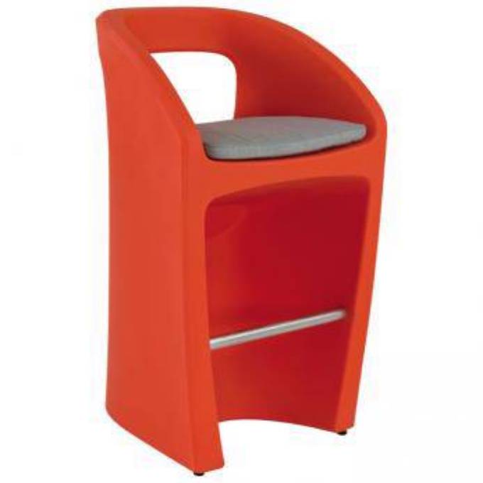 Picture of RADIUS BAR STOOL WITH SEAT PAD & WEIGHT