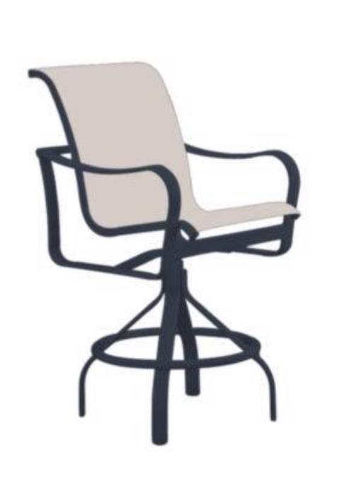 Picture of SHORELINE SLING SWIVEL BAR STOOL