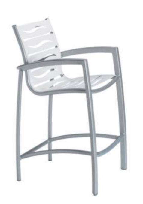 Picture of SOUTH BEACH EZ SPAN™ BAR STOOL WAVE SEGMENT
