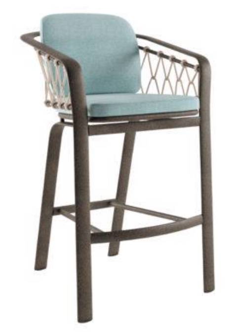 Picture of TRELON ROPE BAR STOOL