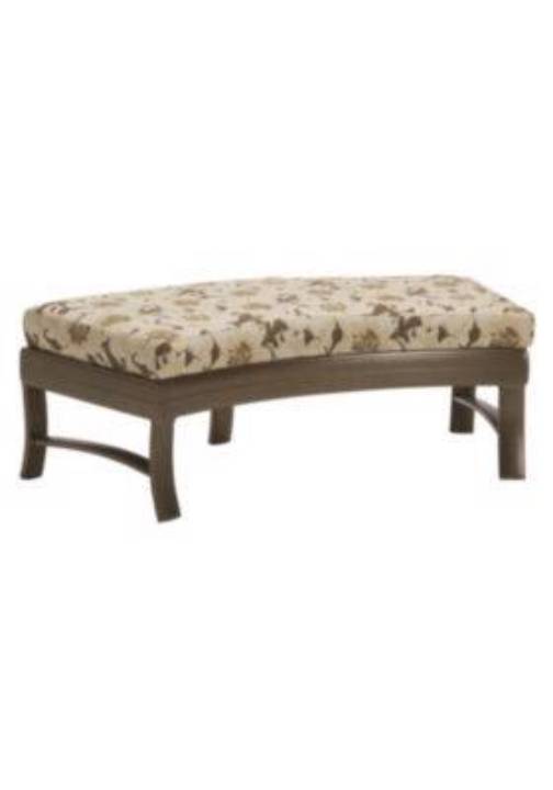 Picture of RAVELLO CUSHION CRESCENT OTTOMAN BENCH 49 X 26