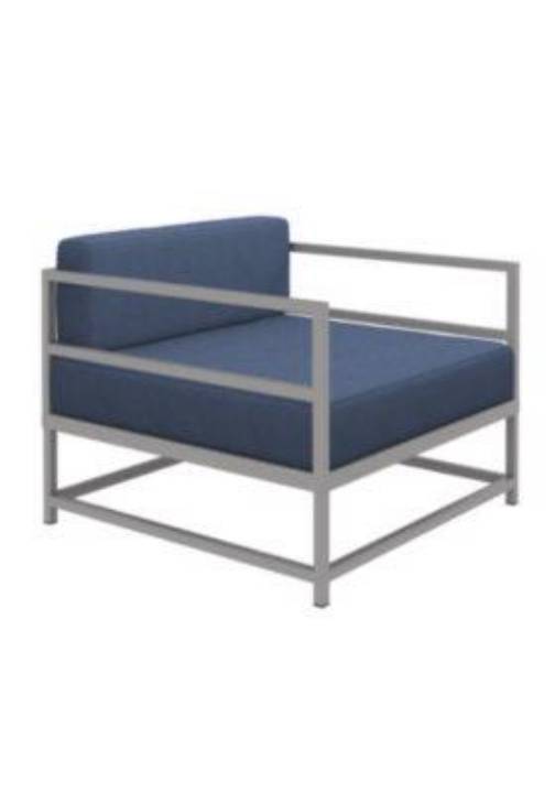 Picture of CABANA CLUB CUSHION ARM CHAIR (17" SEAT HEIGHT)