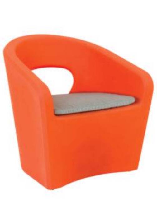 Picture of RADIUS LOUNGE CHAIR WITH SEAT PAD & WEIGHT